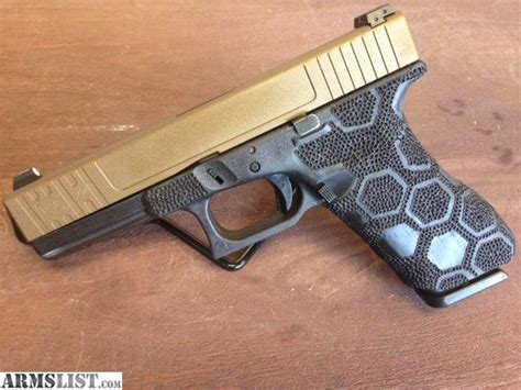 Armslist For Sale Glock 22 Gen 3 With Custom Stippled Gripframe And