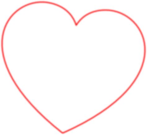 Free Heart Outline Transparent Download Free Heart Outline Transparent