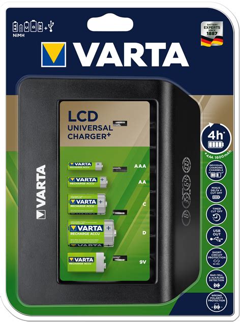 Varta Chargeur Universel Lcd Vaica Spécialiste Batteries