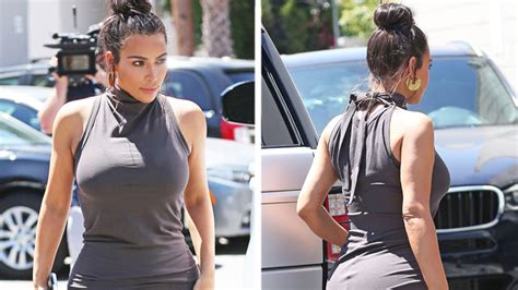 Kim Kardashians Booty Is Still Out Of Control After 70 Pound Weight Loss