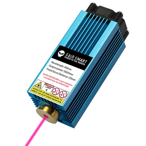 Genmitsu Cnc Blue Violet Light Fixed Focus Laser Module Kit For 3018