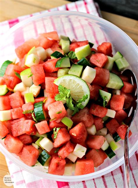 Easy Summer Fruit Salad Renees Kitchen Adventures