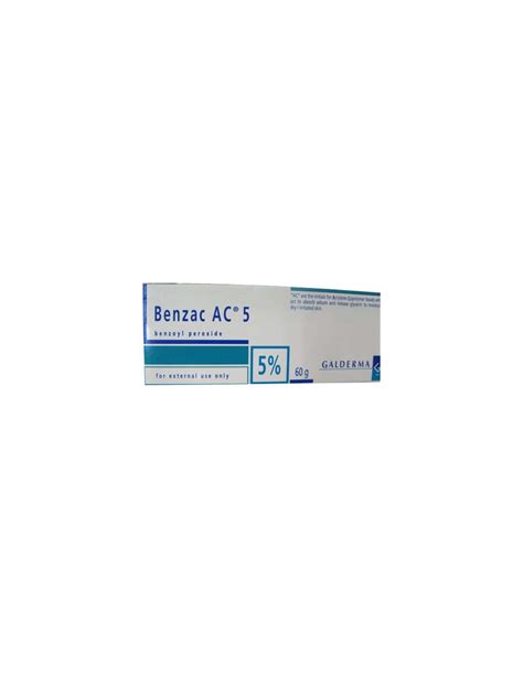 Benzac Ac Gel 60g 5 Laboratorio Galderma Mexico Sa De Cv