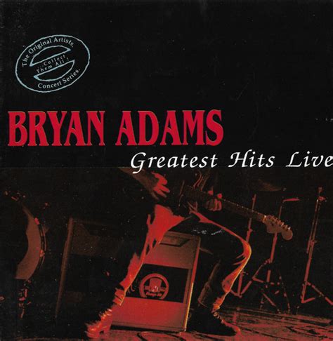 Bryan Adams Greatest Hits Live Releases Discogs