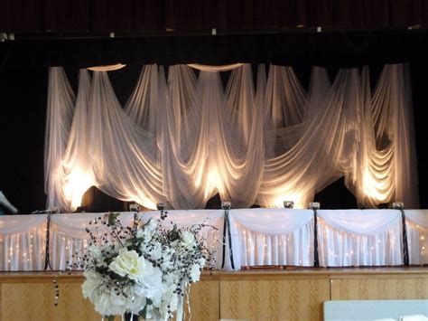 Fabric Drape Backdrop | Wedding backdrop, Chamber banquet, Backdrops