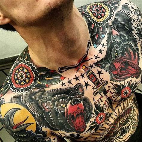 101 Best Chest Tattoos For Men Cool Ideas Designs 2021 Guide Cool Chest Tattoos Chest
