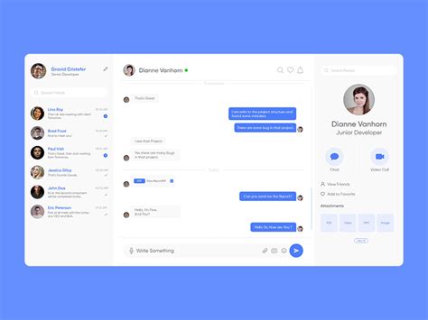 Chat Ui Design Uplabs