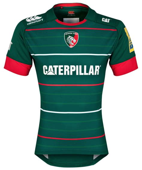 Leicester Tigers 201415 Canterbury Home And Alternate Shirts Rugby