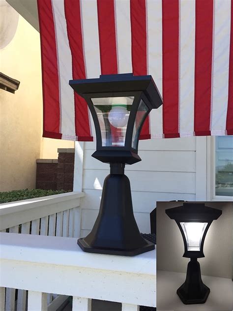 Outdoor Led Solar Powered Fence Gate Post