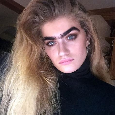 Model Challenges Beauty Stereotypes With Her Unibrow Playjunkie