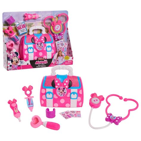 Disney Junior Minnies Bow Care Doctor Bag Set Smyths Toys Uk