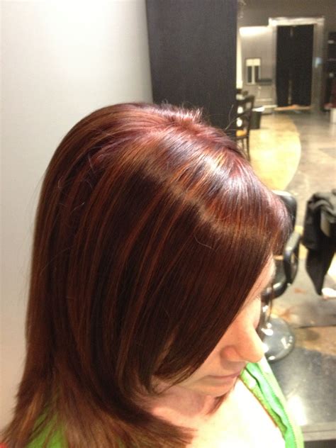 Merlot Color With Copper Highlights Redhead Anyone Merlot Color