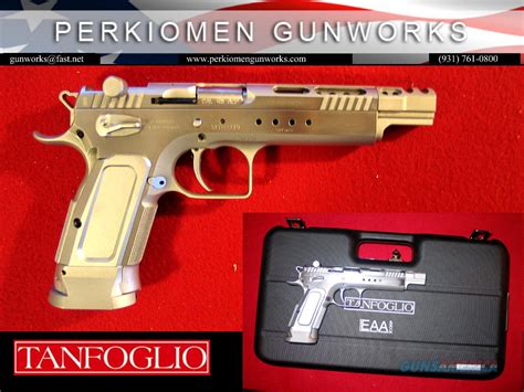Tanfoglio Gold Custom Race Gun 45a For Sale At
