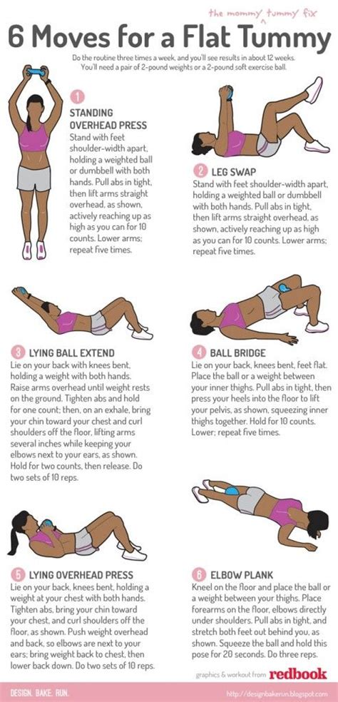 These Are The Best Moves For A Flat Tummy Exercise Great Ab Workouts