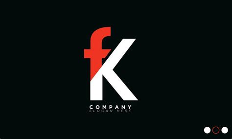 fk alphabet letters initials monogram logo kf f and k 27795604 vector art at vecteezy