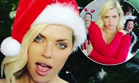 Sophie Monk Flaunts Her Cleavage While Singing A Racy Version Of The