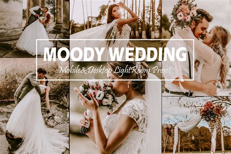 10 Moody Wedding Lightroom Presets Graphic By Mattte Studio · Creative