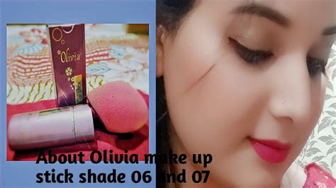 How To Use Olivia Make Up Stick Concealer Foundation Shade Number 06
