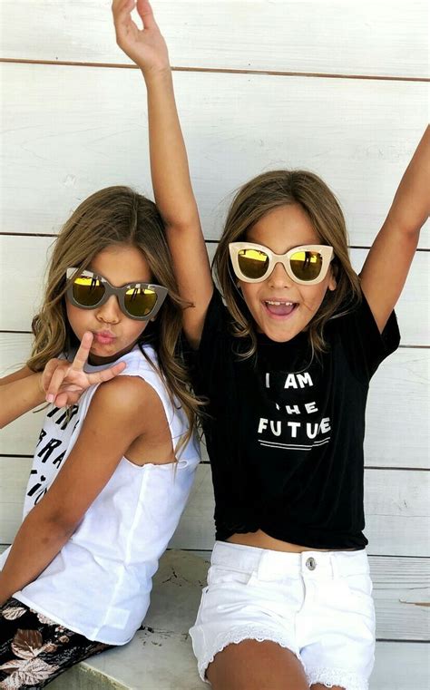 Ava Marie And Leah Rose Clements Girl Street Fashion Little Girl