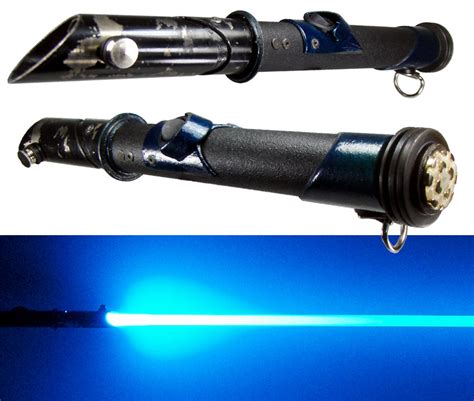 Custom One Of A Kind Combat Ready Luxeon Blue Led Removable Blade