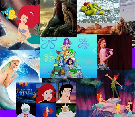 Mermaid Collage Disney Princess Photo 30511697 Fanpop