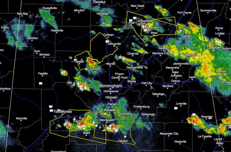 Hail Producing Thunderstorms Continue The Alabama Weather Blog