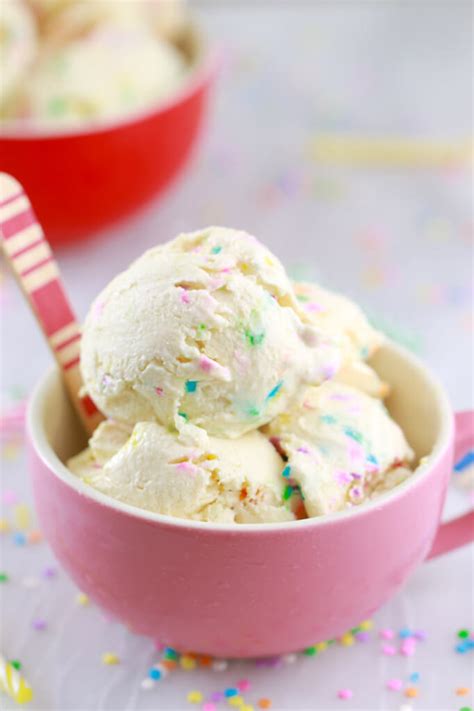 Most ice cream is made with lots of heavy cream and eggs. Easy (No Machine) Frozen Yogurt - All Created