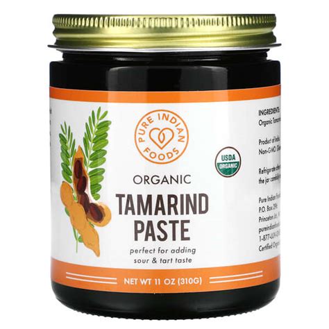 Pure Indian Foods Pasta de tamarindo orgánico 310 g 11 oz
