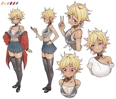 Kiritzugu On Twitter Character Sheet Comm Animegirl
