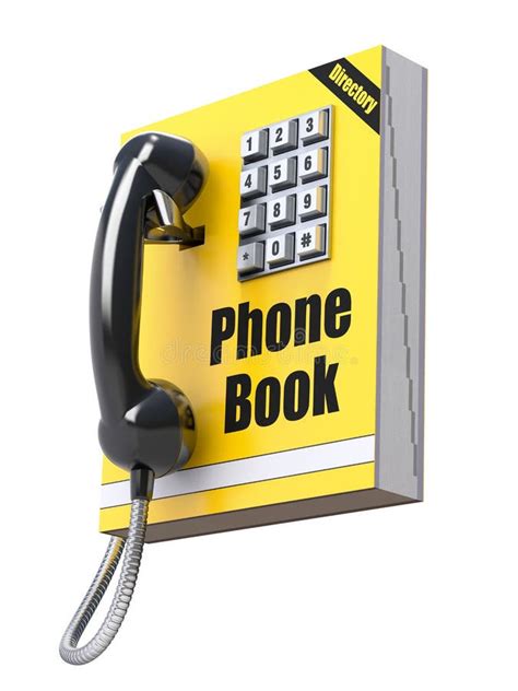 Phone Book Concept Stock Illustration Illustration Of Communication