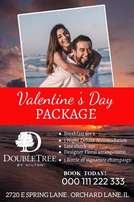 Valentines Day Package Template Postermywall