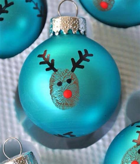 Finger Print Christmas Baubles Preschool Christmas Christmas Crafts