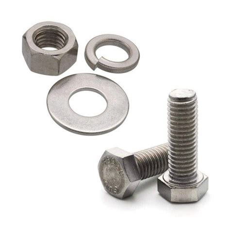 Nut Bolt Washer Size 1000 Mm Shape Round At Rs 20 Piece In