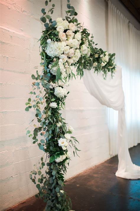 Ceremony Square Arch Wedding Arch Flowers Square Arch Wedding
