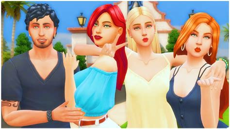 The Sims 4 Townie Makeover Caliente Household Youtube