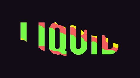 After effects is an incredibly versatile program when it comes to creating and animating text. Simple Liquid Text Intro Animation in After Effects ...