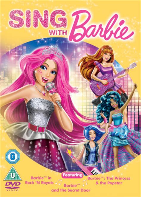After reviewing the dvd, my daughter confirmed her favorite song was here on my island from barbie as the island princess. Sing With Barbie Boxset DVD | Zavvi.com