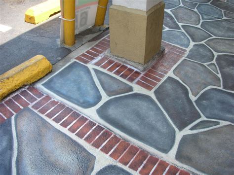 Faux Flagstone Patio The Windsor Restaurant Baltimore Md 2009