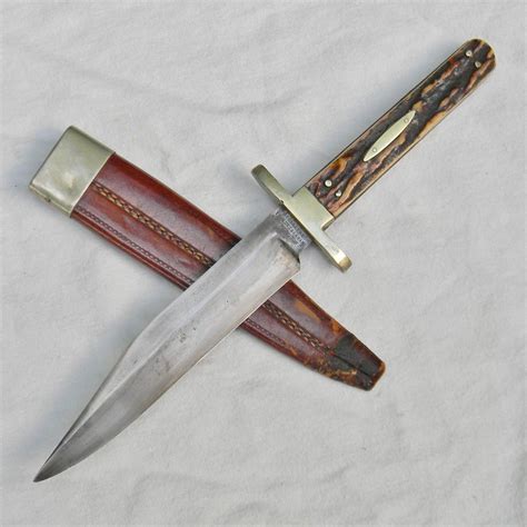 Broken Sword Sheffield England Knife Making Rare Antique