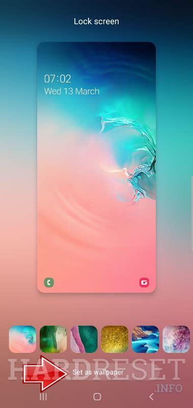 Change Wallpaper Samsung Galaxy A10 How To