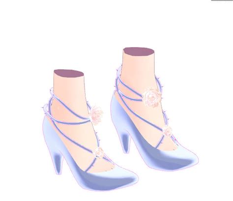 Mmd Crystal Rose Shoes Dl By Artemis1031 On Deviantart