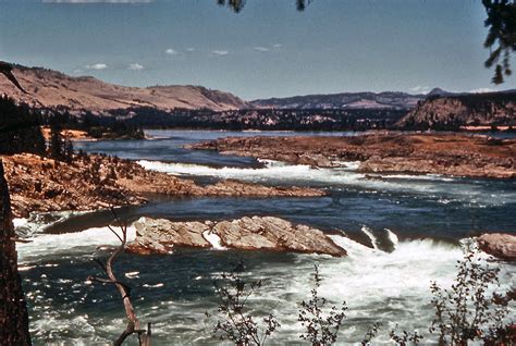Kettle Falls Pre Coulee Dam Columbia River Washington C Flickr
