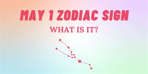 May 1 Zodiac Sign Explained So Syncd