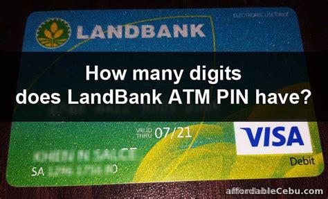 Insert sbi card in japan post bank atm machine. How many digits does LandBank ATM PIN have? - Banking 30769