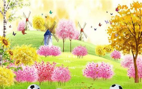 Spring Season Wallpaper For Kids Diy Craft