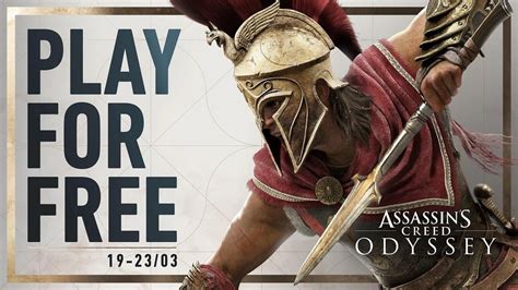 Assassin S Creed Odyssey Will Be Free To Play All This Weekend