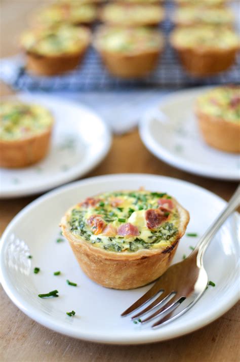 Ham Sun Dried Tomato Quiche Cups Simply Whisked