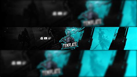 Free youtube gaming banner templates. Templar Gaming Clan Mascot Banner | Free PSD - Zonic ...