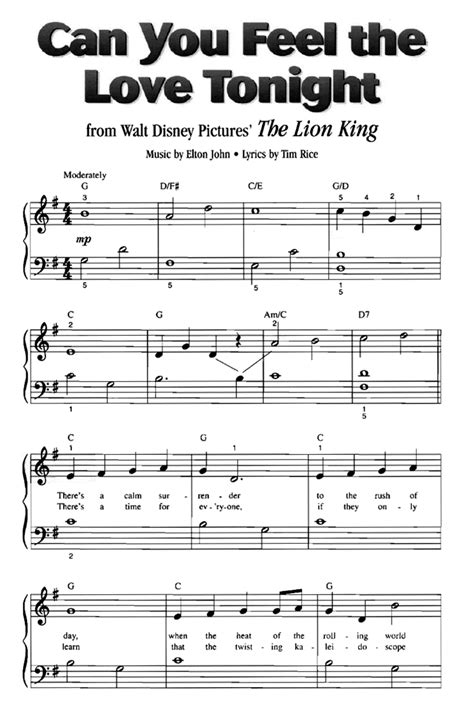 Print and play the 7 classic disney songs arranged for piano, voice and guitar sheet music collection by the lion king arranged for piano, voice and guitar. Disney Piano Sheet Music Free Printable That are Canny | Russell Website