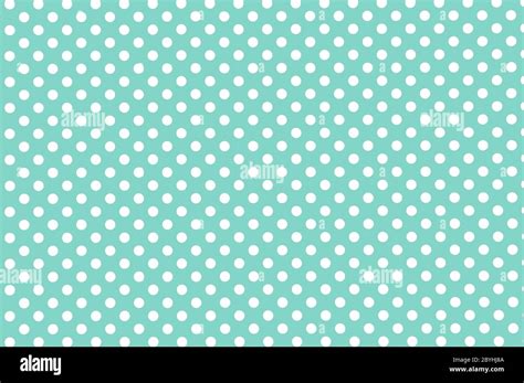Mint Green Old Retro Paper Background With Small Polka Dot Pattern